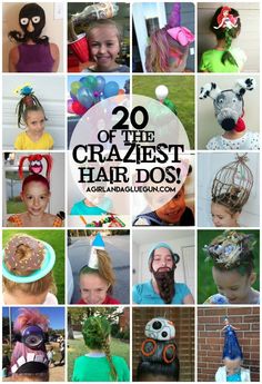 Crazy Hair day! Unicorn Hair, Crazy Hair Days, Halloween Hair