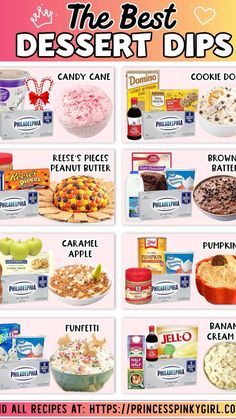 the best dessert dips for kids and adults