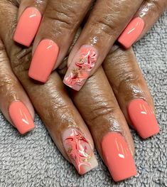 Summer Gel Nails, Art Designs Ideas, Sassy Nails, Diva Nails, Dope Nail Designs, Unique Acrylic Nails, Toes Designs, Instagram Nails, Dipped Nails