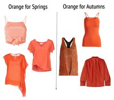 How to Choose Orange - 12 Blueprints Season Analysis, 12 Blueprints, Autumn Color Palette Fashion