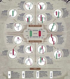 the different types of candles and candles are shown in this chart, with numbers on each side