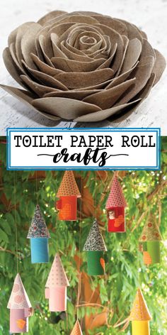 paper roll crafts that are easy and fun to make