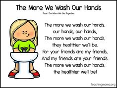 Handwashing Songs for Kids Healthy Habits Preschool, Catchy Songs, The Germs