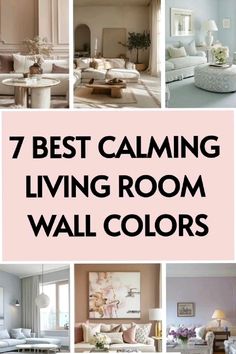 the best calming living room wall colors in this postcard collage is an easy way to