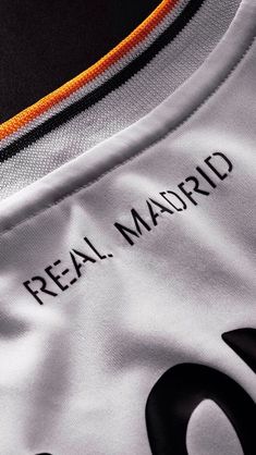 the jersey worn by real madrid is displayed