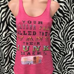 Fun Pink Tank Top With Green And Pink Diamond Detail. Trendy Pink Tank Top For Beach Season, Pink Fitted Tank Top For Beach Season, Fun Pink Tops For Vacation, Fitted Pink Tank Top For Beach Season, Summer Pink Graphic Print Tank Top, Pink Graphic Print Tank Top For Summer, Pink Graphic Print Tank Top For Spring, Fun Pink Tank Top For Beach, Fun Pink Tops For Beach Season