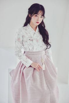 White Floral Modern Hanbok Jeogori Skirt Korean Hanbok Daily Women Hanbok Wedding, Occasion Pink Wrap Skirt Norigae J.11 - Etsy Hanbok Women, Elegant Wedding Hanbok For Spring, Elegant Hanbok For Spring Wedding, Fitted Hanbok For Spring Wedding, Pretty Hanbok, Modern Hanbok Blackpink, Spring Wedding Hanbok, Blackpink Modern Hanbok, Elegant White Hanbok For Spring