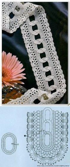 crochet patterns and instructions for the number eight, with an image of a pink flower