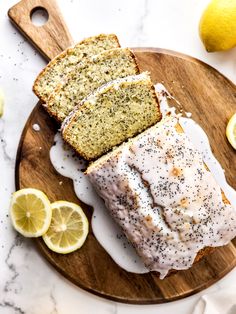 Lemon Poppyseed Loaf Cake - Deirdra Monet's Lifestyle Blog