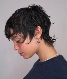 Short Tomboy Haircut, Tomboy Haircut, Spring Haircuts, Haircut Types, Trending Haircuts, Cut My Hair, Aesthetic Hair