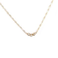 Gold Diamond Trio Pendant 14kt Gold, Gold Diamond, Jewelry Pieces, Solid Gold, Gold Necklace, Fine Jewelry, Pendant, Gold