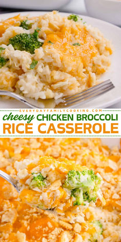 All you need is this Cheesy Chicken Broccoli Rice Casserole for a tasty dinner! This easy to make casserole meal blends shredded chicken, broccoli, long grain white rice, sharp cheddar cheese, and a Ritz cracker topping. Enjoy this delightful chicken dish!