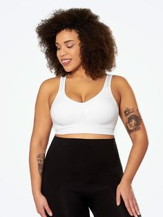 Truekind Daily Comfort Wirefree Shaper Bra Shapewear With Built-in Bra For Yoga, Shaping Sports Bra With Built-in Support, Supportive Sports Bra With Built-in Bra, Workout Shapewear With Medium Bust Support, Compression Shapewear With Built-in Bra For Yoga, Stretch Shapewear Bra With Medium Bust Support, Supportive Fitted Seamless Nursing Bra, Micro-elastic Sports Bra With Built-in Bra, Supportive Full Coverage Bra Friendly Shapewear