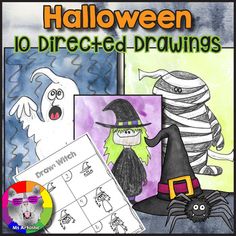 halloween coloring pages for kids to color and draw with the help of their own hands