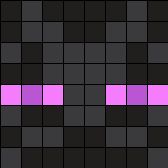 an image of a black and purple pixel pattern