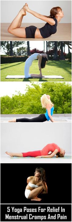 yoga poses for relief in menstrual cramps and pain