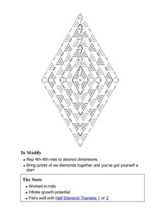 the instructions to make an ornament for a diamond quilt, with pictures on it