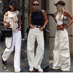 New With Tags Zara Ecru Full Length Cargo Pants Size Medium And Small Cream Jeans Outfit, White Cargo Pants Outfit, Cargo Outfits Women, Cargo Pants Women Outfit, Jeans Pants Outfit, Cargo Pants Outfit Women, Cargo Pants Color, White Cargo Pants, Linen Pants Outfit