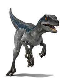 an image of a dinosaur that is running