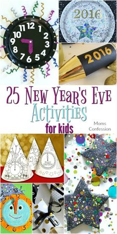 new year's eve activities for kids