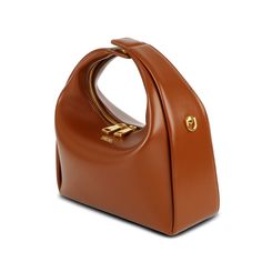 Description Medium Vienna Top Handle Crossbody Bag Vegan leather Faux suede lining 9.45'' W x 3.54'' D x 9.25'' H (24cm x 9cm x 23.5cm) 3.94'' (10cm) handle drop 18.11'' (46cm) shoulder drop Zipper closure Gold Hardware Satchel/Crossbody One inner pocket Suit for all sizes of phones Original imported Our Vienna Collection of handbags packs a statement design in a medium size crafted with high-quality soft vegan leather and luxurious style options. A top handle, shiny gold hardware, and double zi Unique Bags Design, Leather Purse Pattern, Fashion Keywords, Stylish Leather Bags, Fancy Purses, Leather Bag Design, Pockets Fashion, Vegan Handbags, Golden Chain