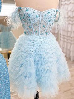 2023 Homecoming, Dress Quinceanera, Prom Dresses Two Piece, Beaded Prom Dress, Piece Prom Dress, Short Homecoming Dress, Long Prom Dress, Quinceanera Dresses, Ruffle Skirt