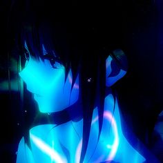 Blue Female Pfp, Blurry Anime Pfp, Blue Anime Pfp Gif, Blue Y2k Banner, Pfp Blue Hair, Blue Pfp Gif, Discord Default Pfp, Black And Pink Pfp, Dark Blue Pfp