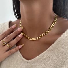 Initial Choker Necklace | Initial Necklace | PRYA Choker Necklace Gold, Necklace Initial, Gold Choker Necklace, Someone Special, Ear Jewelry, Initial Necklace, Necklace Gold, Choker