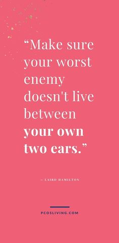 the quote make sure your worst enemy doesn't live between your own two cars