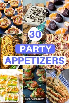 party appetizers that are easy to make and delicious