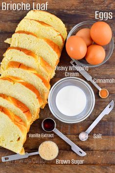 the ingredients to make this bread include eggs, mayonnaise, and butter