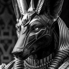 Anubis, Egito, deuses Cyberpunk Dystopia, Designer Tattoo, Egyptian Deities, Egyptian Deity, Theatrical Makeup, Realism, Cyberpunk