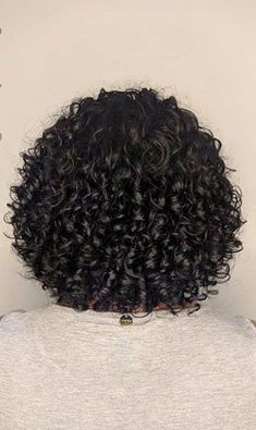 Short Curly Hair From The Back, Curly Braids, Sleek Ponytail Hairstyles, Natural Hair Cuts, Curly Hair Photos, Colored Curly Hair, Short Curly Haircuts