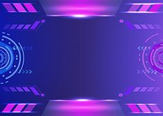 an abstract purple and blue background with circles