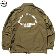 Jaket Coach, Wild Bunch, Clothing Brand Ideas, Ben Davis, Jacket Ideas, Brand Ideas, Coach Jacket, Casual Design, Walk In Closet