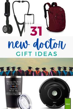 the new doctor gift ideas for doctors and their students are on display in this postcard