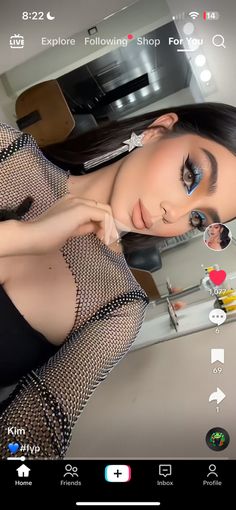 Buchona Makeup, Glamour Makeup Looks, Going Out Makeup, Pinterest Makeup, Colorful Eye Makeup, Makeup Looks Tutorial, Glam Looks