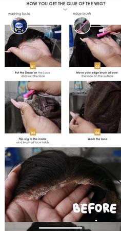 Lace Front Vs Frontal, How To Clean Lace Front Wig, Wig Tips, Hair Braid Patterns, Wig Install