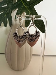 Bohemian Western Dangle Earrings, Dainty Embellished Native American-inspired Earrings, Trendy Earrings, Boho Chic Geometric Silver Earrings - Etsy Bohemian Nickel Free Teardrop Clip-on Earrings, Bohemian Teardrop Nickel Free Clip-on Earrings, Silver Bohemian Clip-on Earrings, Bohemian Nickel-free Teardrop Clip-on Earrings, Bohemian Teardrop Nickel-free Clip-on Earrings, Bohemian Silver Teardrop Clip-on Earrings, Silver Teardrop Bohemian Clip-on Earrings, Bohemian Nickel Free Heart Earrings, Bohemian Silver Heart Drop Earrings