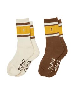 New color alert! 2 pairs for you, or save one for your best parks partner. This two-pack retro tube socks are soft, stretchy, and includes an arch support band. Parks Project, White Spandex, Comfy Socks, Hiking Socks, Programming For Kids, Tube Socks, Fashion Socks, Cool Socks, Getting Cozy