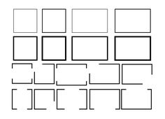 the blank squares are shown in black and white