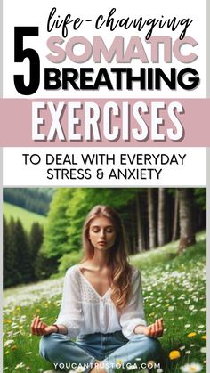 5 Somatic Breathing Techniques For Everyday Practice - discover breathing stress reduction techniques that can drastically improve your emotional and physical wellness. Those somatic mindfulness techniques will increase your body awareness and facilitate your healing journey. mind body connection | somatic therapy | emotional health tips | somatic movement | somatic exercises | somatic activities | mindfulness activities Somatic Mindfulness, Somatic Breathing, Somatic Movement, Somatic Therapy, Somatic Exercises, Somatic Healing, Nervous System Regulation, Time To Heal, Body Connection