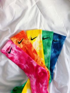 Tie Dye Nike Socks - Etsy Sporty Multicolor Cotton Socks, Dyed Nike Socks, Daisy Sweatshirt, Nike Socks, Cute Socks, Casual Socks, Tie Dyed, Socks And Hosiery, Dark Colors