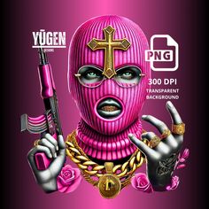 Pink Ski Mask, Ski Mask Girl, Mask Png, Gangster Girl, Mask Girl, Halloween Stuff, Ski Mask, Favorite Things Gift, Wedding Shop