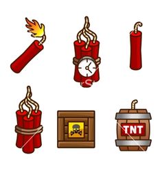 different types of fire extinguishers are shown in this image, including candles and other items