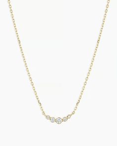 Elle Diamond Cluster Necklace – gorjana Yellow Gold Round Cut Diamond Necklace With Adjustable Chain, Classic Diamond Necklace With Adjustable Chain For Everyday Luxury, Classic Diamond White Necklace With Adjustable Chain, Classic Diamond Necklace With Round Cut And Adjustable Chain, Classic Round Cut Diamond Necklace With Adjustable Chain, Anniversary Diamond Necklace With Adjustable Chain, Classic Diamond Necklace With Adjustable Chain, Yellow Gold Clavicle Chain Diamond Necklace, Classic Round Station Necklace With Adjustable Chain