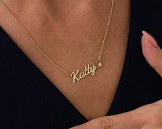 14k Solid Gold Infinity Name Necklace Collection Personalized Gold Necklace for Women Customized Love Jewelry Gift for Her - Etsy