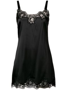 Dolce & Gabbana Lace Night Dress | Farfetch.com Lace Night Dress, Pijama Satin, Dolce E Gabbana, Satin Slip, Van Cleef Arpels, Satin Slip Dress, Dolce & Gabbana, Lady Dior, Hermes Birkin