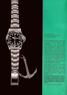 Rolex Poster, Watch Images, Vintage House Plans, Watch Photo, Vintage Watches For Men, Vintage Rolex, Rolex Submariner, Luxury Watches For Men, Dive Watches