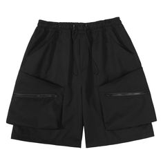 Looking for a pair of cargo shorts that are both stylish and practical? Look no further than the Shorts Techwear Cargo from CYBER TECHWEAR®. These shorts are made from a lightweight, breathable fabric that is perfect for summer days. They feature a drawstring waist for a comfortable fit, and two large pockets that are perfect for holding your phone, keys, or other essentials. Whether you're hitting the gym or just running errands, these shorts will keep you looking and feeling your best. Streetwear Shorts With Functional Pockets, Summer Streetwear Shorts With Functional Pockets, Short Cargo Techwear Bottoms, Summer Sports Shorts With Cargo Pockets, Urban Style Shorts With Side Pockets For Outdoor, Urban Outdoor Shorts With Side Pockets, Urban Shorts With Side Pockets For Outdoor, Outdoor Cargo Bermuda Shorts, Outdoor Cargo Pocket Bermuda Shorts